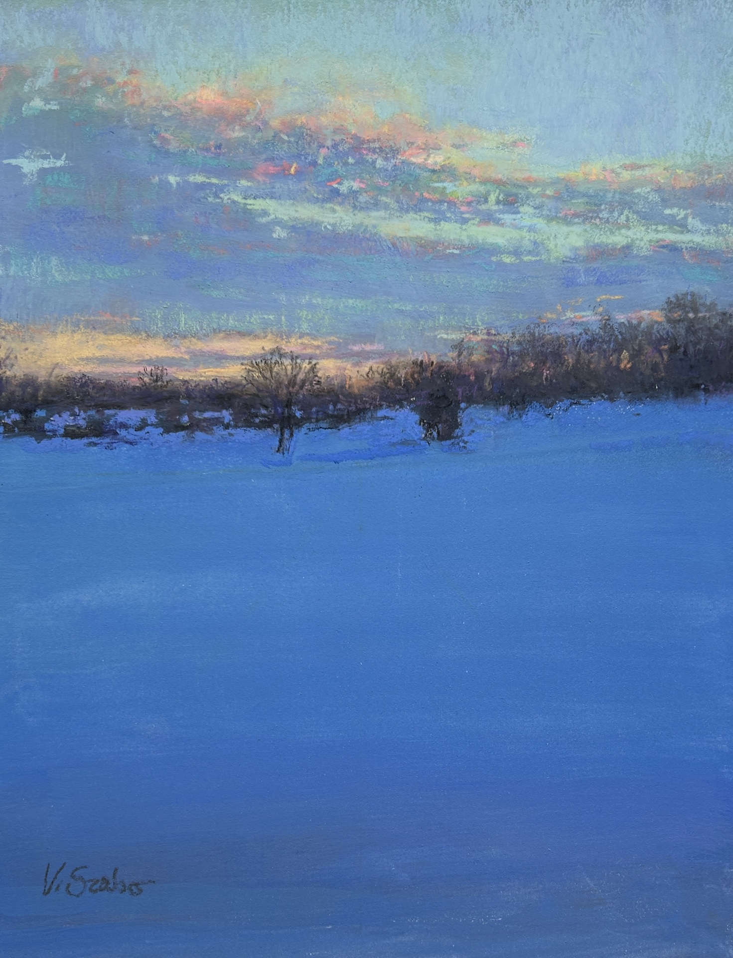 “Waning Winter Light” by Vianna Szabo