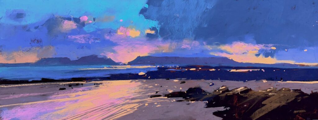 "Sundown towards Rum" by Tony Allain