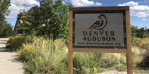 Nature Center Welcome Sign